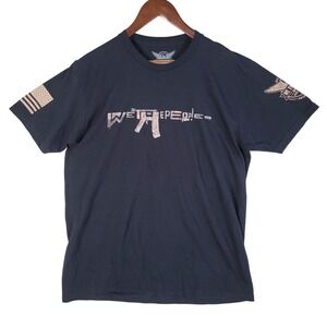 We The People Holsters Shirt Men's Large Black 2nd Amendment Short Sleeve NEW